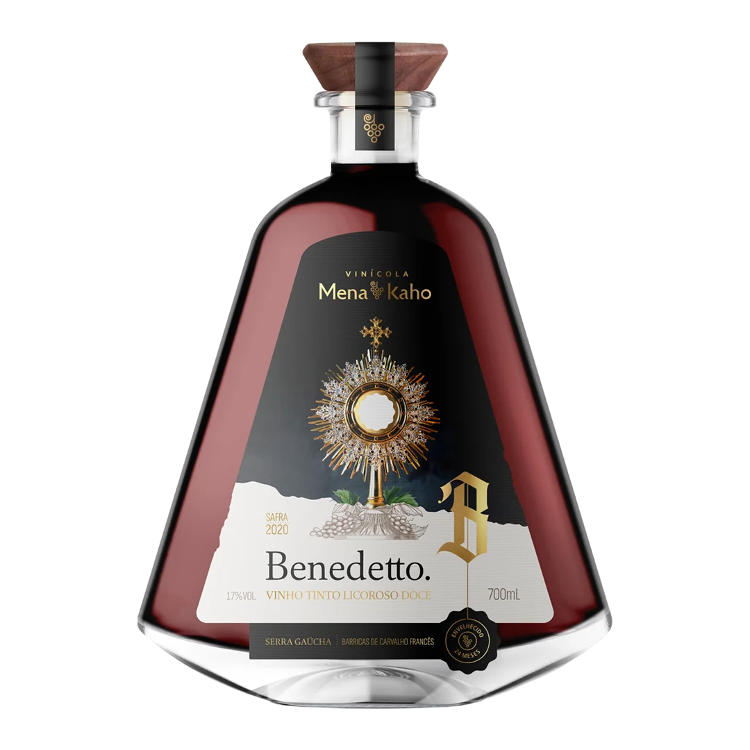 Vinho Tinto Licoroso Mena Kaho Benedetto 700Ml
