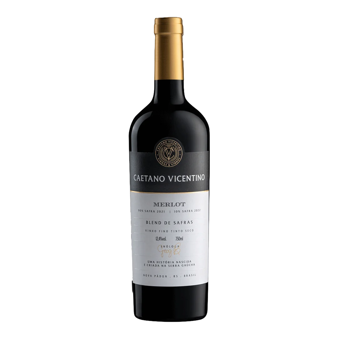 Vinho Tinto Caetano Vicentino Merlot